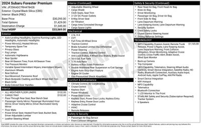 2024 Subaru Forester Premium