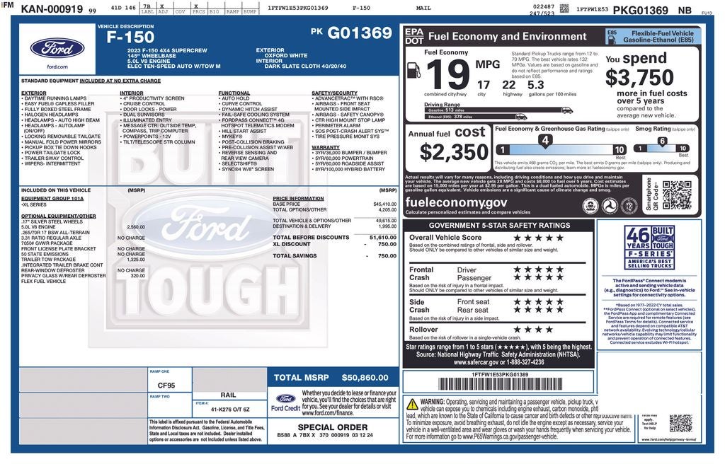 2023 Ford F-150 XL