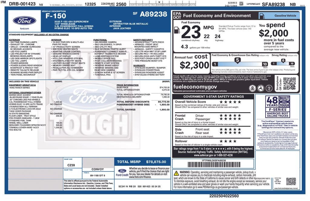 2025 Ford F-150 King Ranch