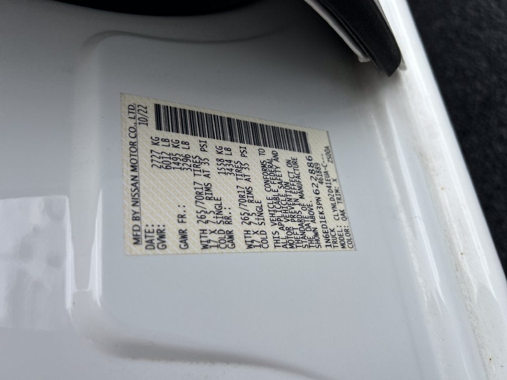 2023 Nissan Frontier PRO-4X