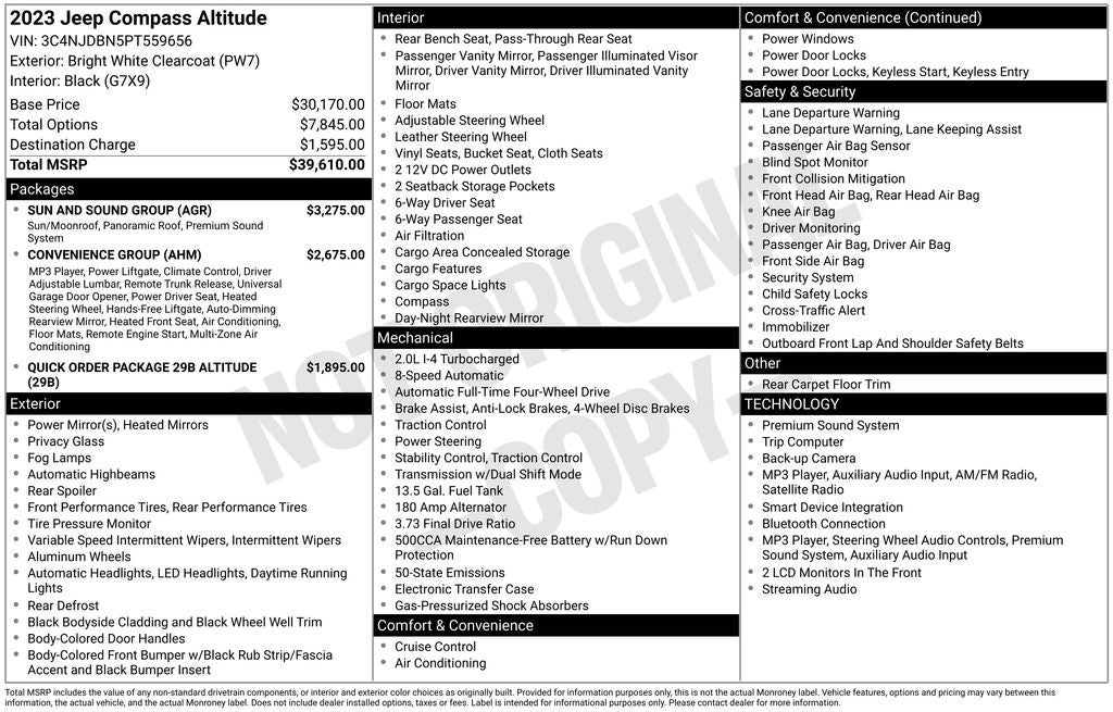 2023 Jeep Compass Latitude