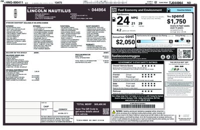 2026 Lincoln Nautilus Reserve