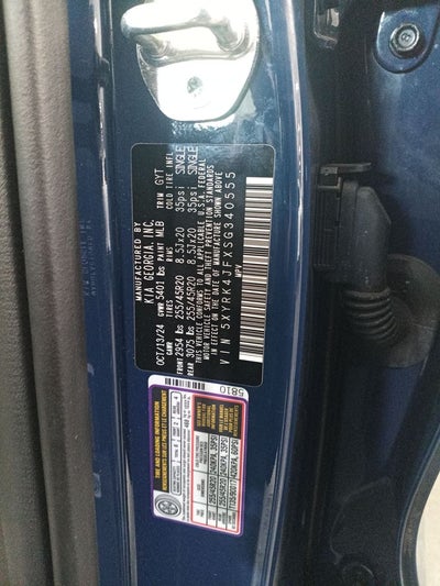 2025 Kia Sorento SX