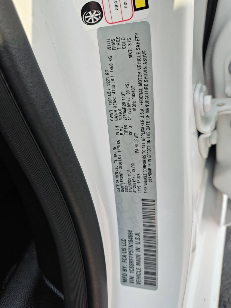 2026 RAM 1500 Big Horn/Lone Star