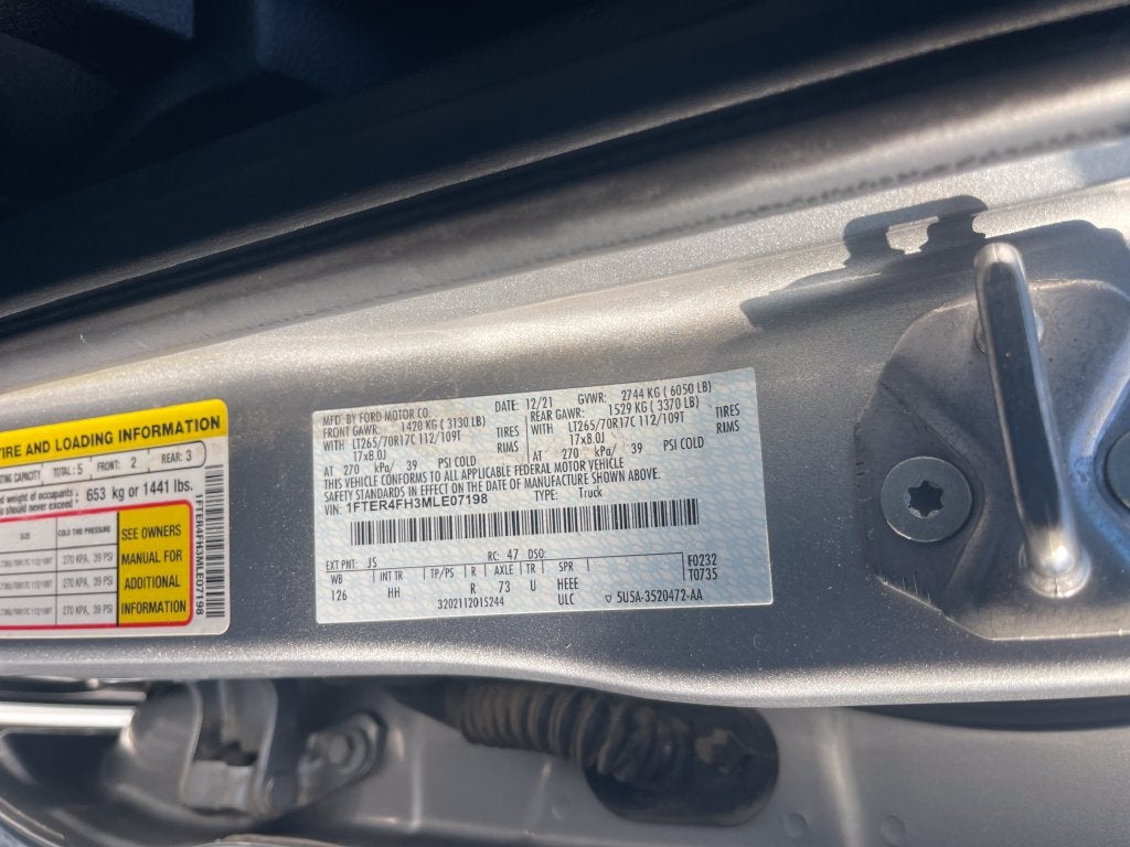 2021 Ford Ranger Lariat