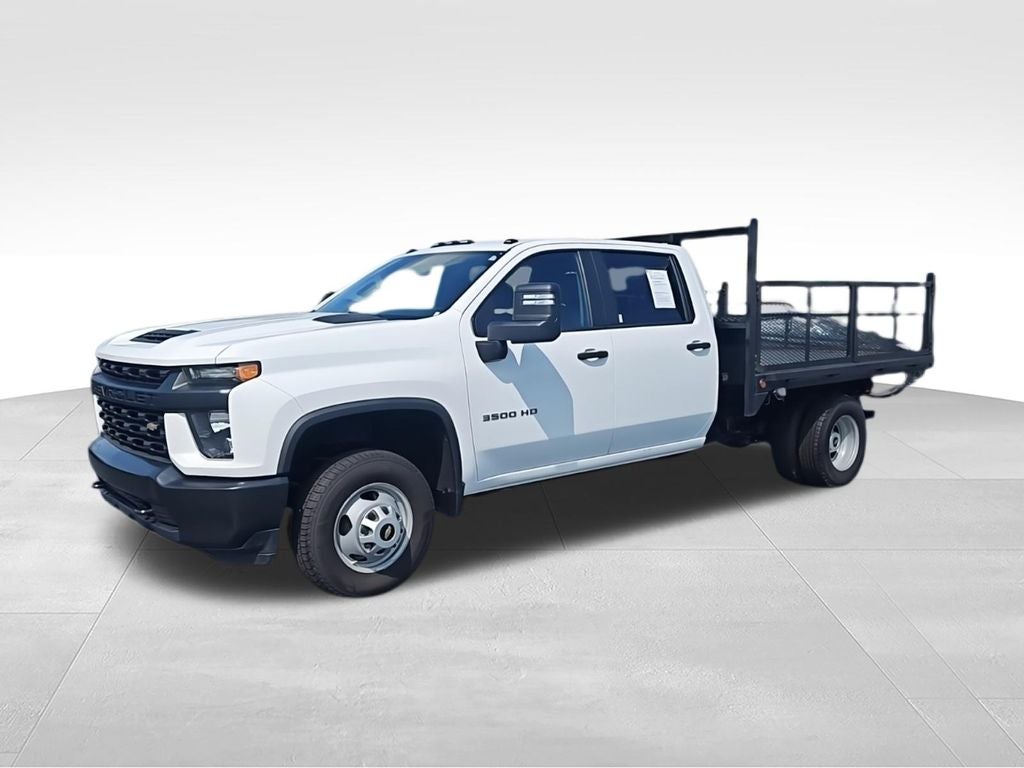 2021 Chevrolet Silverado 3500HD Work Truck flat bed with sides