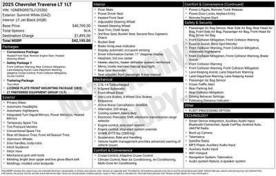 2025 Chevrolet Traverse LT 1LT