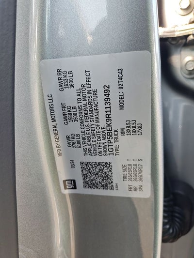 2024 GMC Canyon Elevation