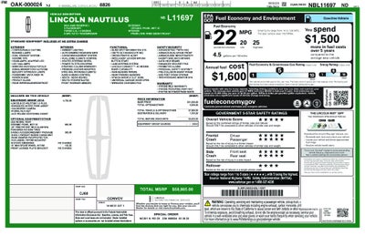 2022 Lincoln Nautilus Reserve