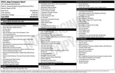 2024 Jeep Compass Sport