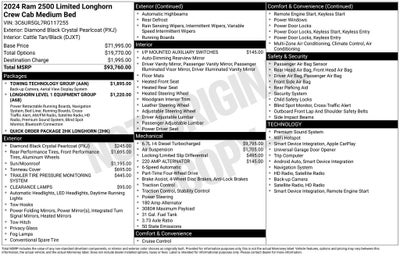 2024 RAM 2500 Longhorn