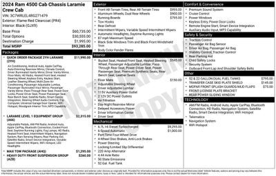 2024 RAM 4500HD Laramie