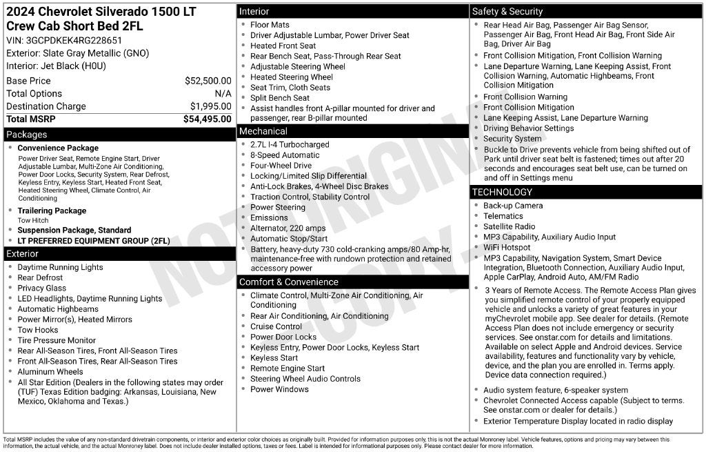 2024 Chevrolet Silverado 1500 LT