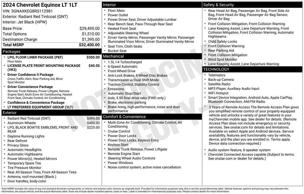 2024 Chevrolet Equinox LT