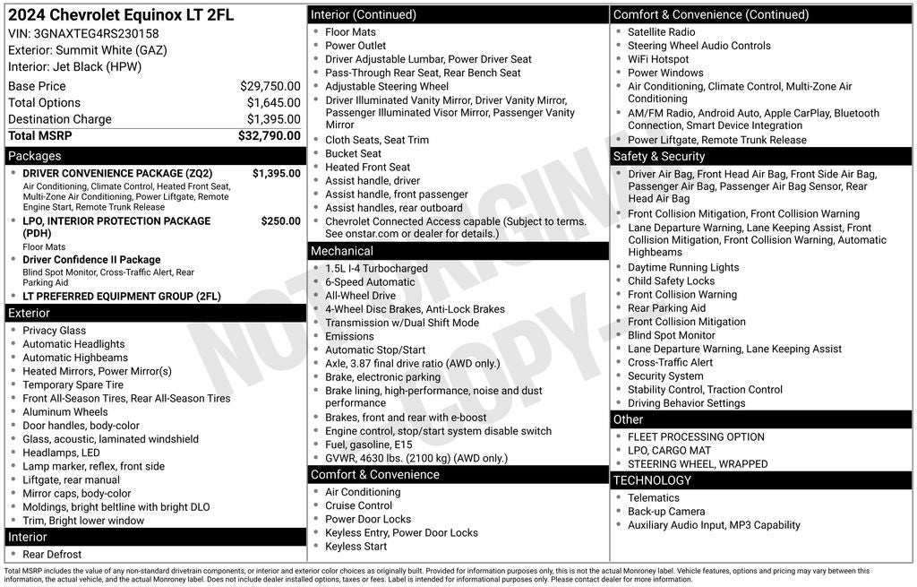 2024 Chevrolet Equinox LT