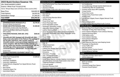 2023 Buick Enclave Essence