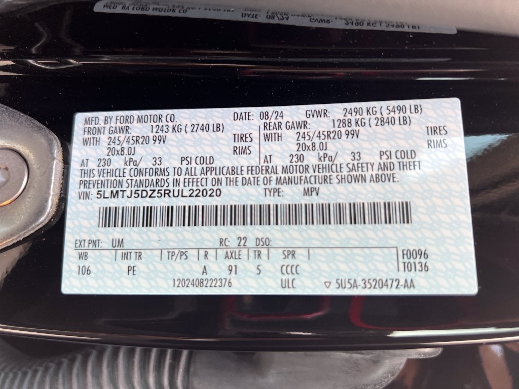 2024 Lincoln Corsair Plug-In Hybrid Grand Touring