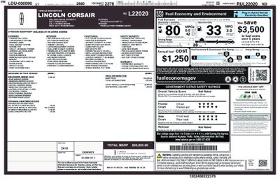 2024 Lincoln Corsair Plug-In Hybrid Grand Touring