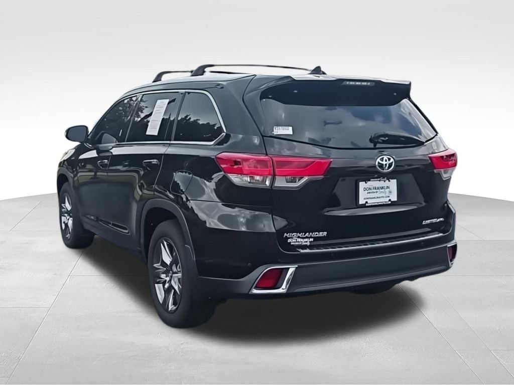 2019 Toyota Highlander Limited Platinum