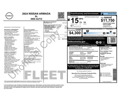 2024 Nissan Armada SL