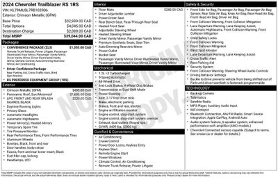 2024 Chevrolet TrailBlazer RS