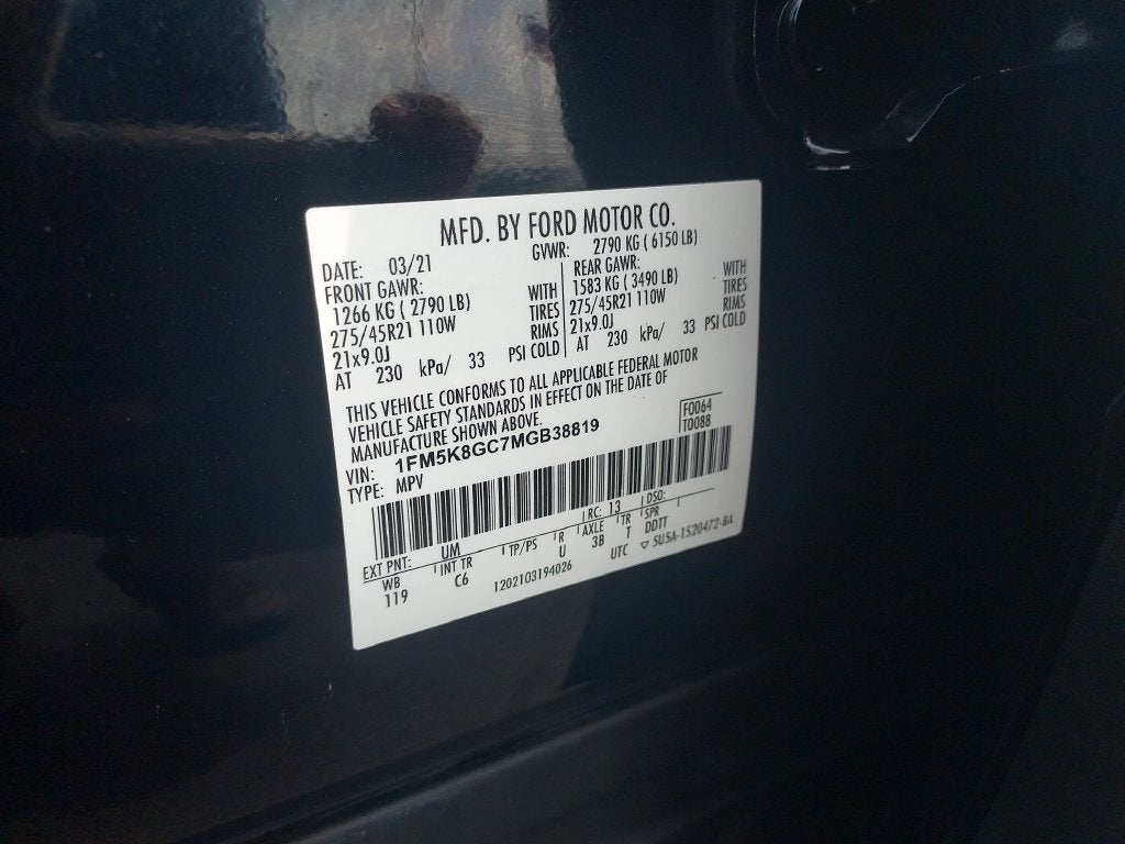 2021 Ford Explorer ST