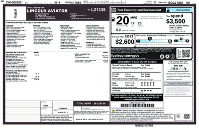 2025 Lincoln Aviator Reserve Premium