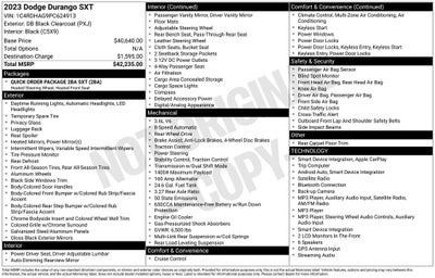 2023 Dodge Durango SXT