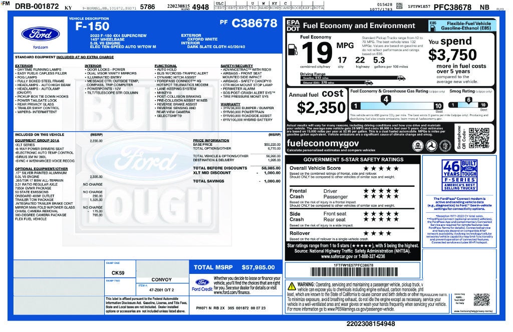 2023 Ford F-150 XLT