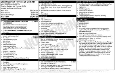 2023 Chevrolet Traverse LT 1LT