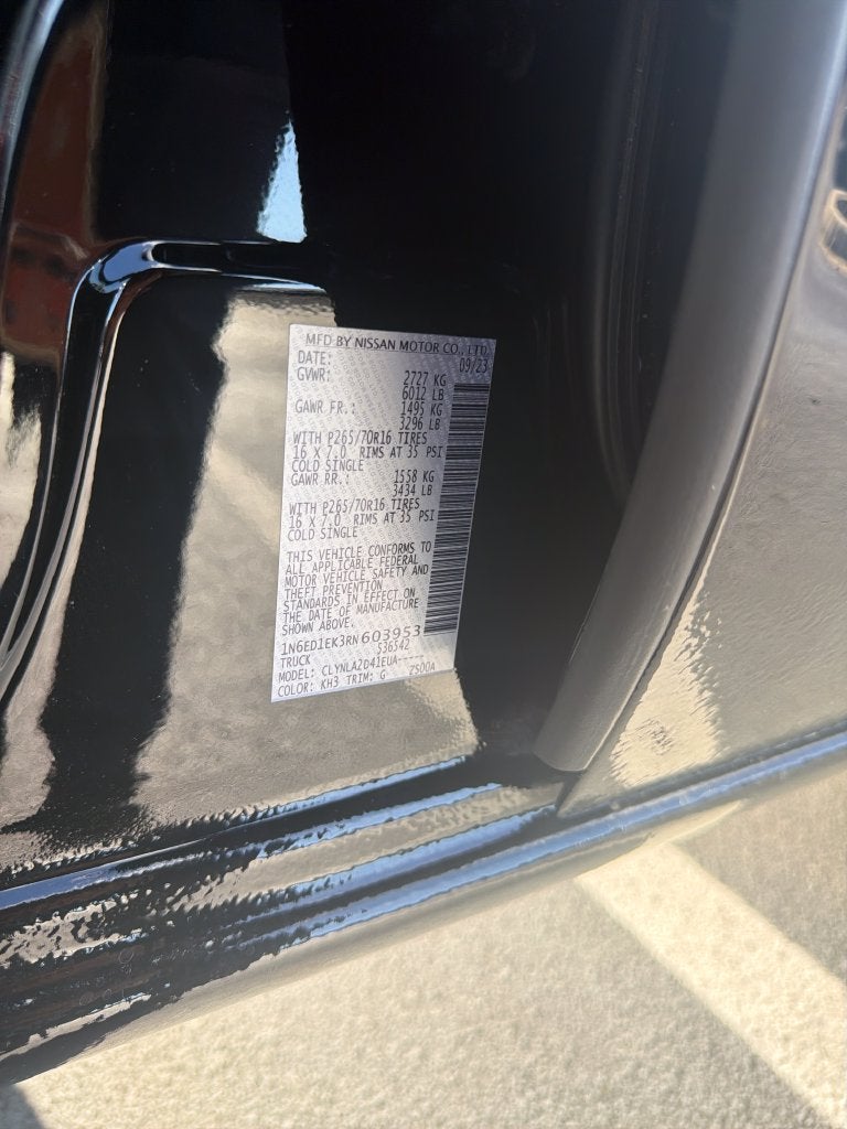 2024 Nissan Frontier S