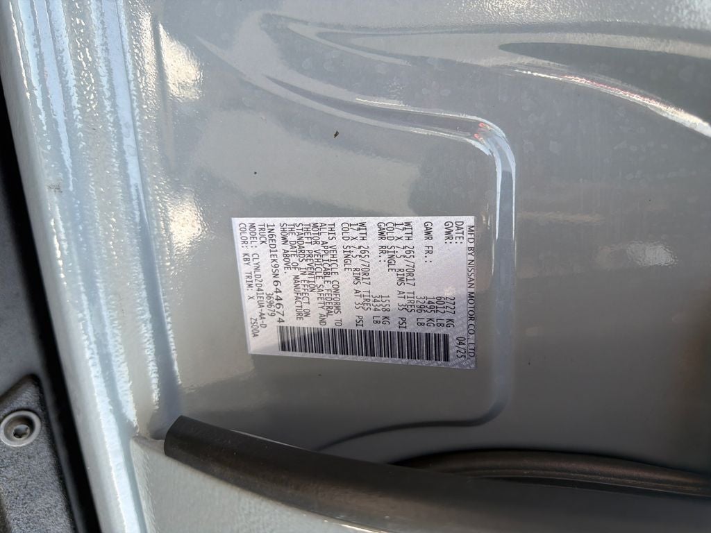 2025 Nissan Frontier PRO-4X
