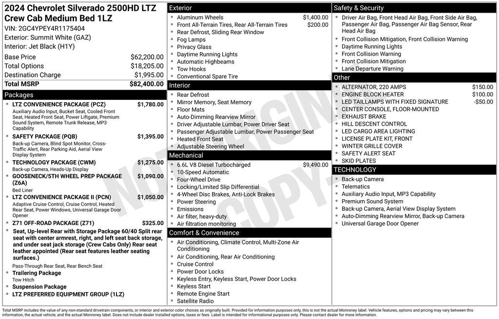 2024 Chevrolet Silverado 2500HD LTZ