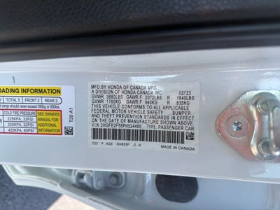 2023 Honda Civic Sport