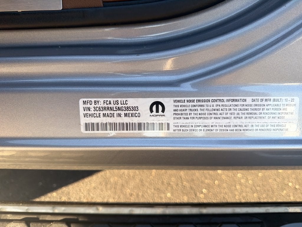 2022 RAM 3500 Limited Longhorn