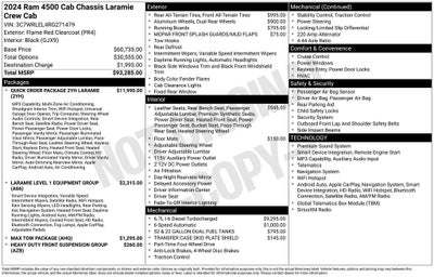 2024 RAM 4500HD Laramie
