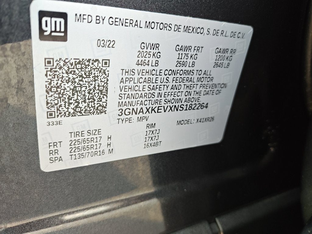 2022 Chevrolet Equinox LT
