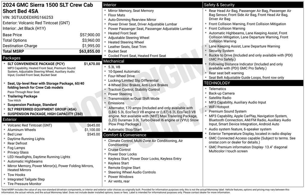 2024 GMC Sierra 1500 SLT