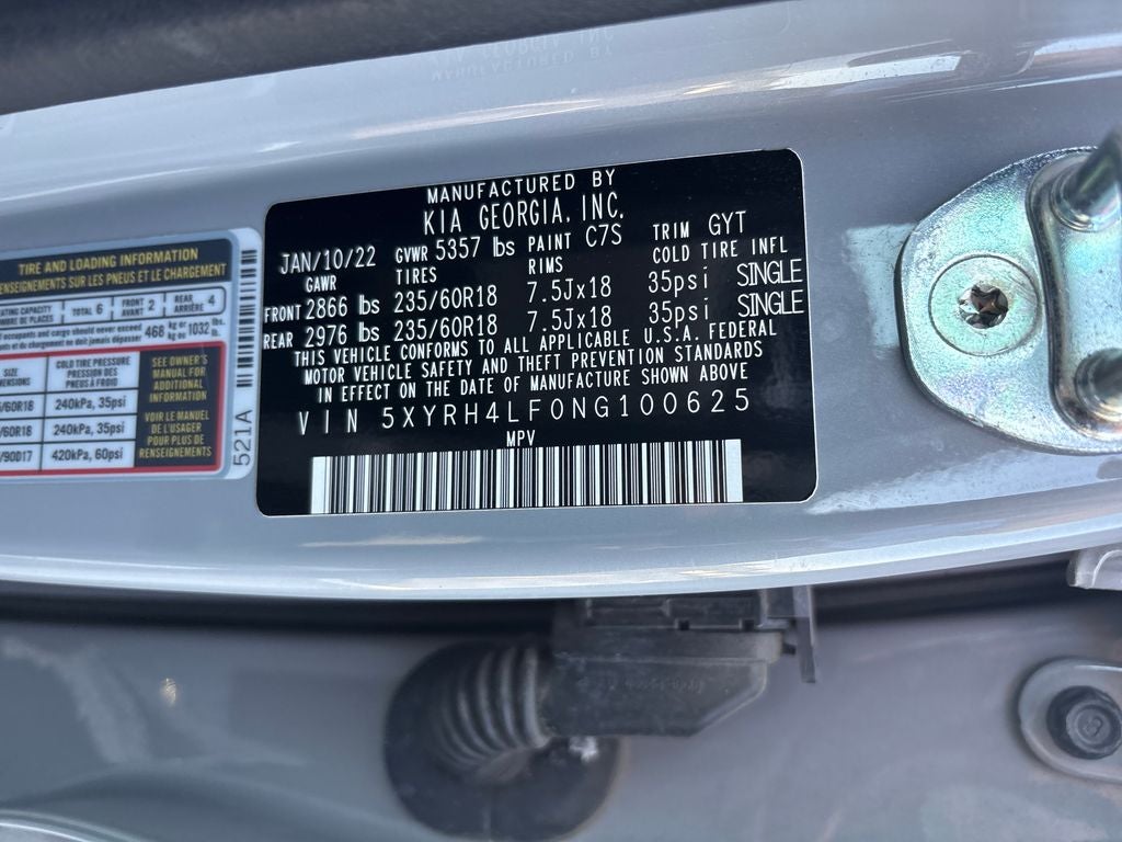 2022 Kia Sorento EX
