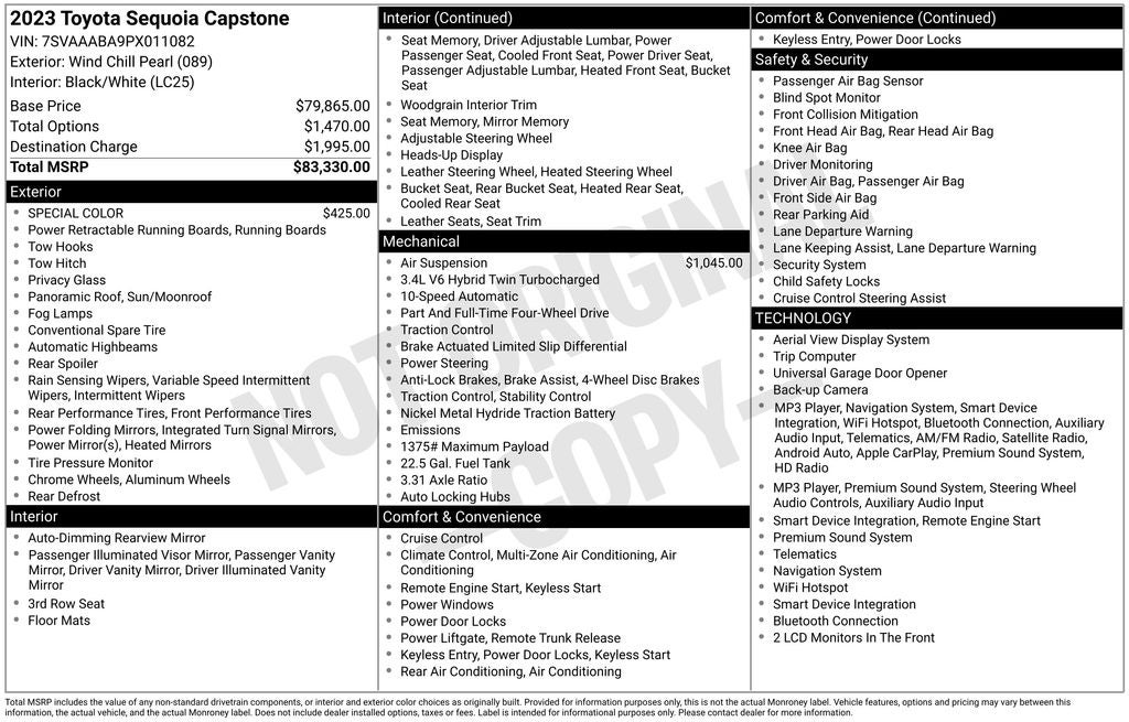 2023 Toyota Sequoia Capstone