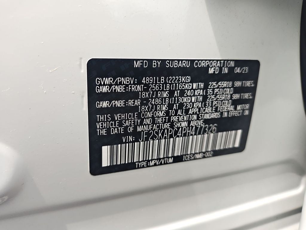 2023 Subaru Forester Limited