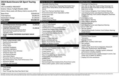 2024 Buick Encore GX Sport Touring
