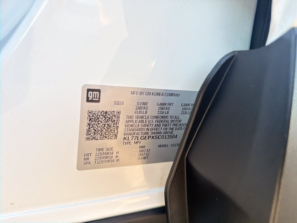 2025 Chevrolet Trax 1RS
