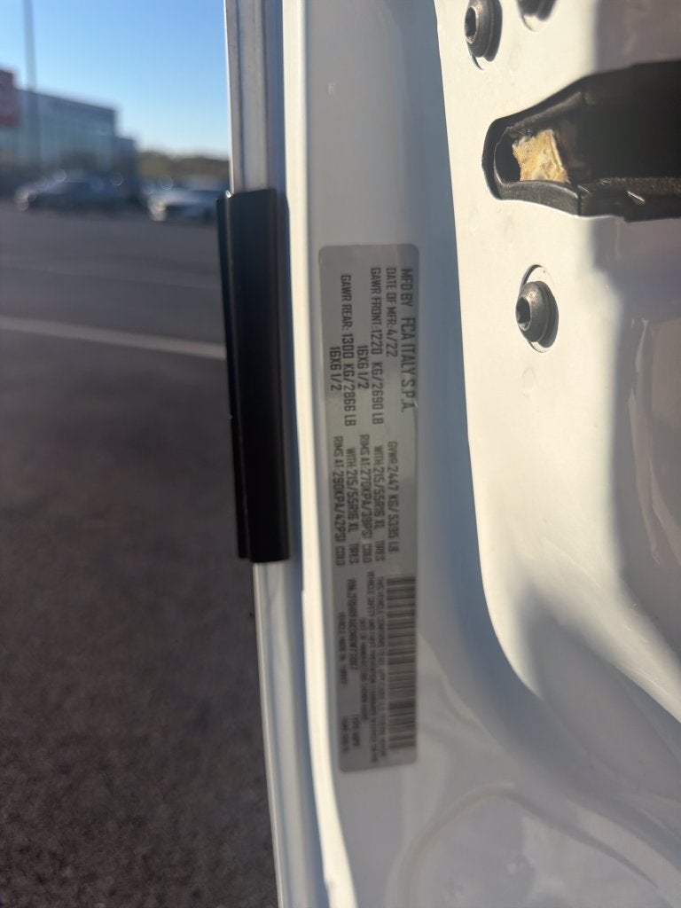 2022 RAM ProMaster City Base