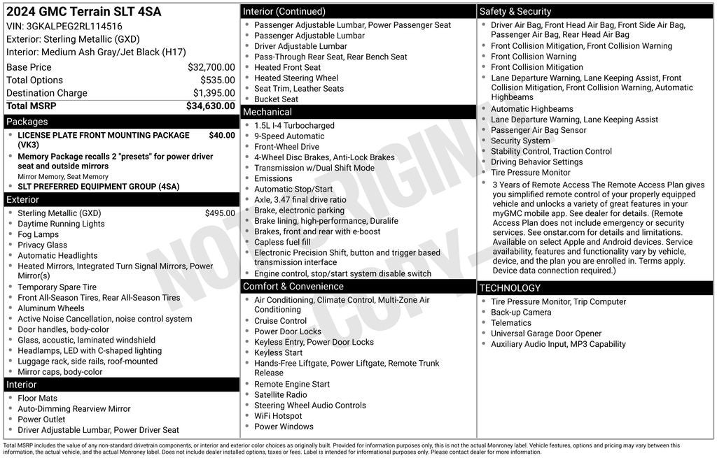 2024 GMC Terrain SLT