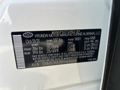 2023 Hyundai Santa Fe SE