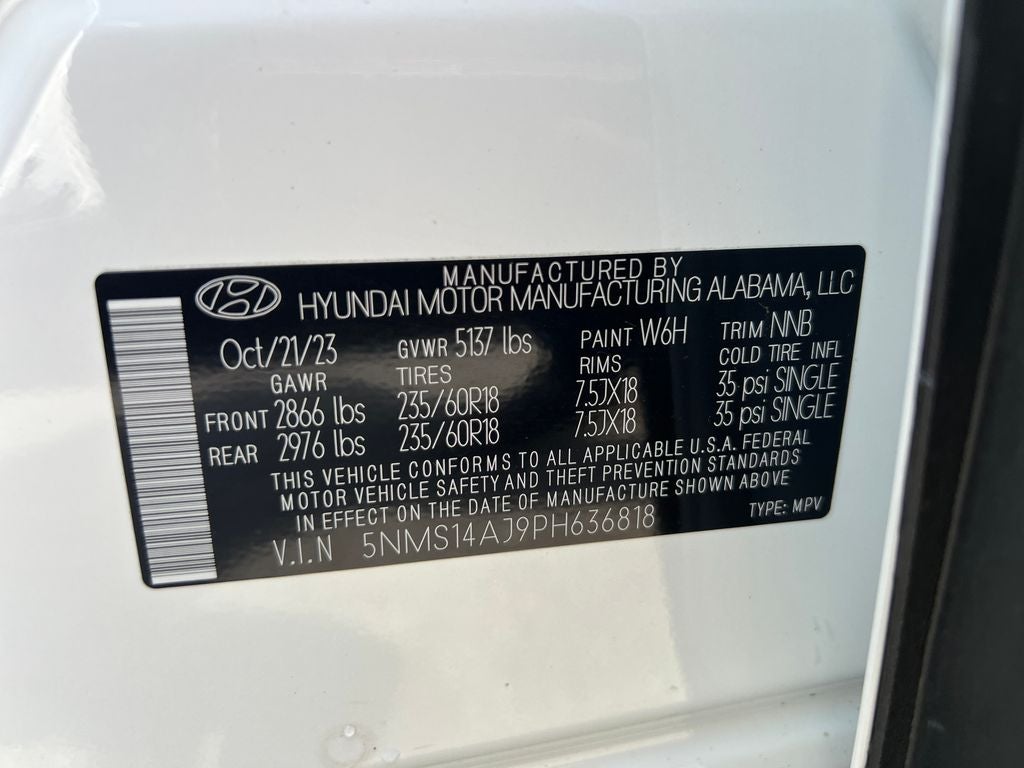 2023 Hyundai Santa Fe SE