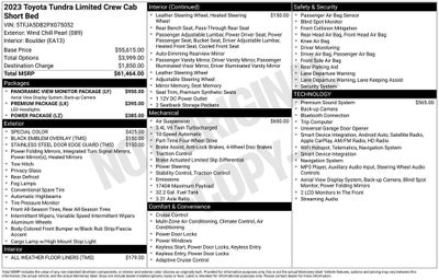 2023 Toyota Tundra Limited