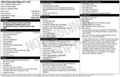 2023 Chevrolet Tahoe Z71