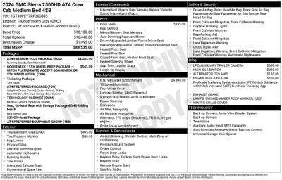 2024 GMC Sierra 2500HD AT4